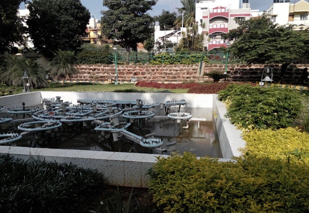 Computerised Music Water Fountain Park Nagarabhavi