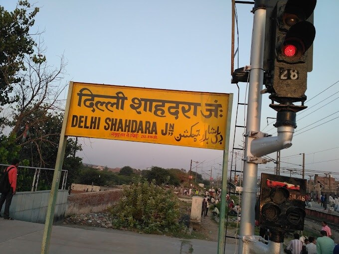 Delhi Shahdara Railway Station Gandhi Nagar
