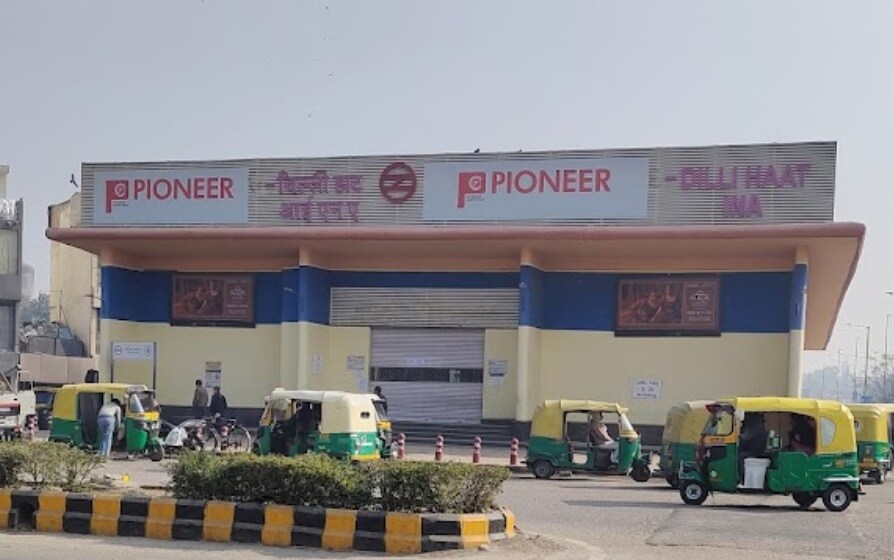 Dilli Haat INA Metro Station Dilli Haat