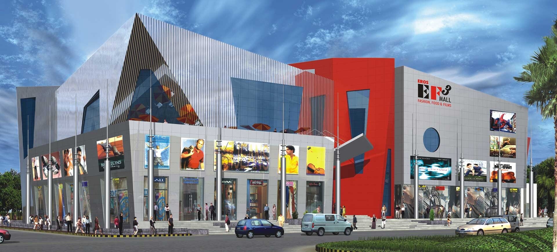 E F Three Mall New Industrial Township