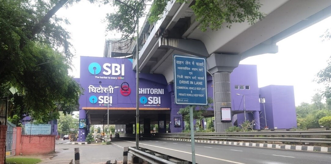 Ghitorni Metro Station Ghitorni