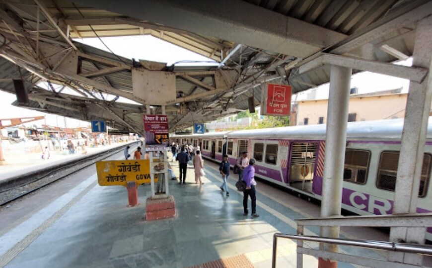 Govandi Railway Station Shivaji Nagar