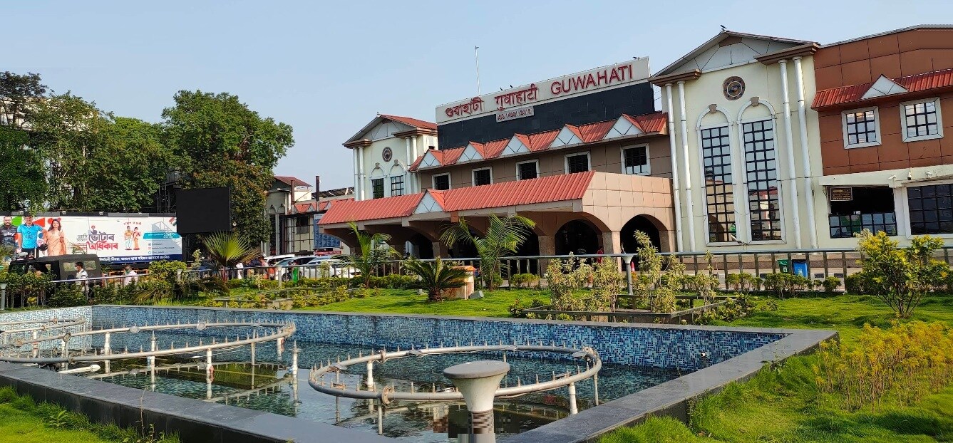 Guwahati railway station Paltan Bazaar