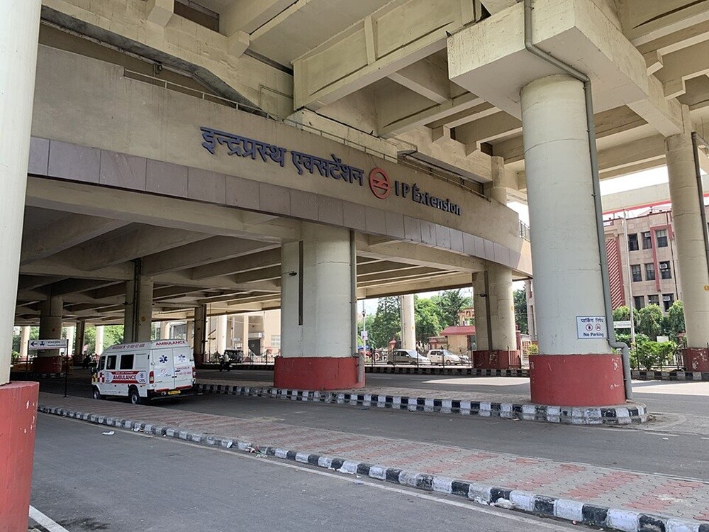 IP Extension Metro Station Patparganj