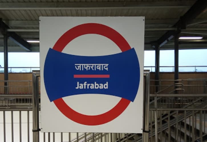 Jafrabad Metro Station Shahdara