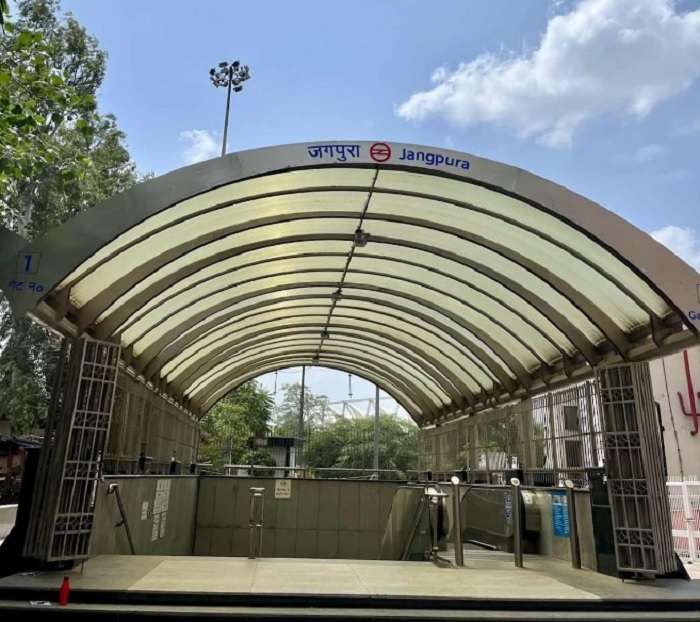 Jangpura Metro Station,  Jangpura