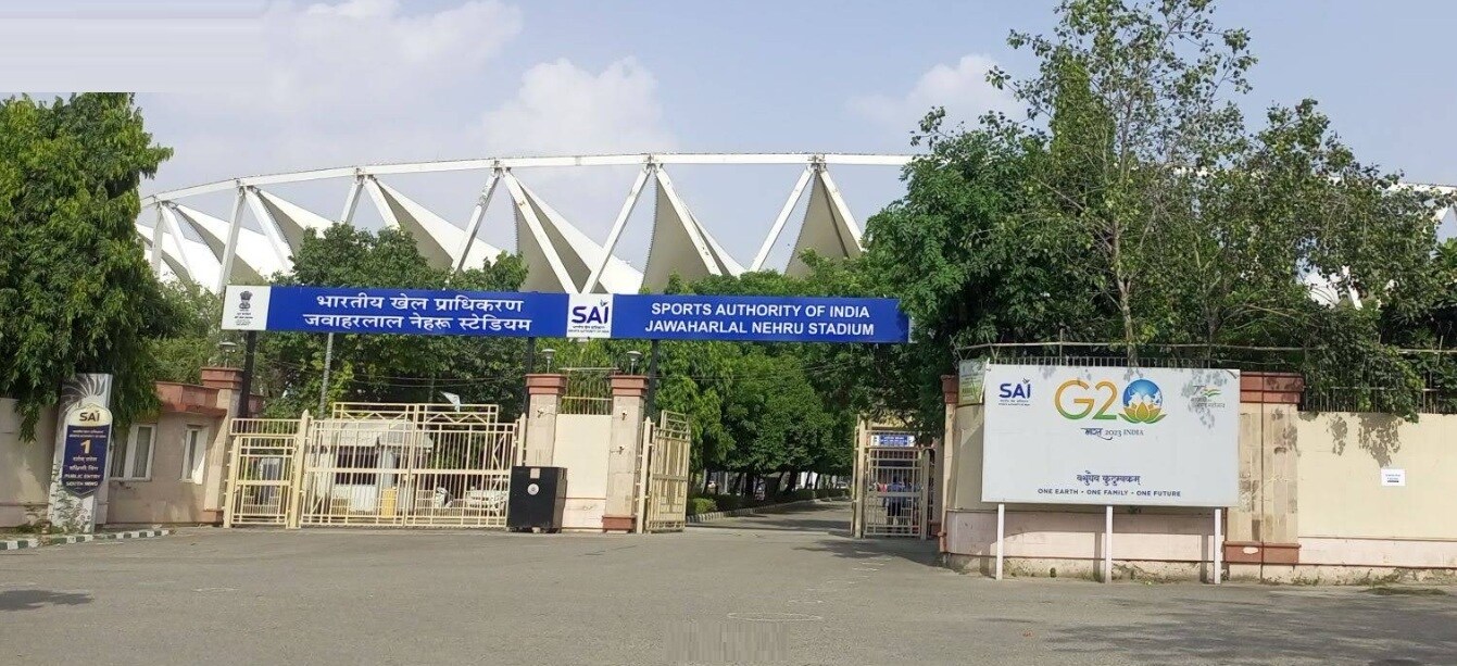 Jawaharlal Nehru Stadium Pragati Vihar