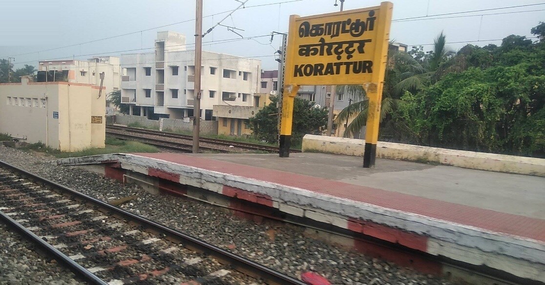 Korattur Railway Station Korattur