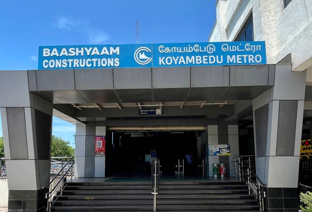 Koyambedu Metro Station Koyambedu