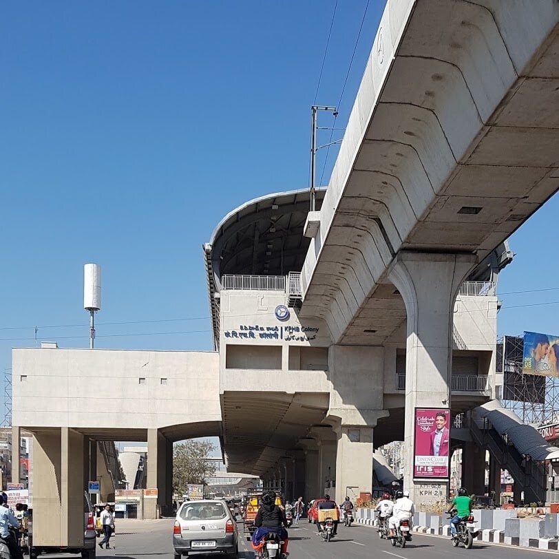 KPHB Colony Metro Station Kukatpally