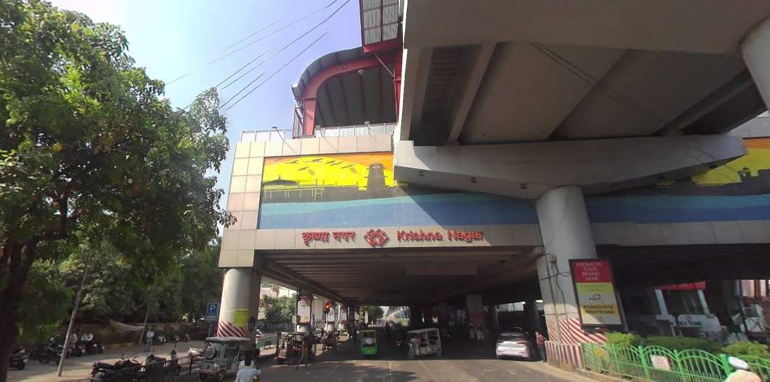 Krishna Nagar Metro Station,  Krishna Nagar
