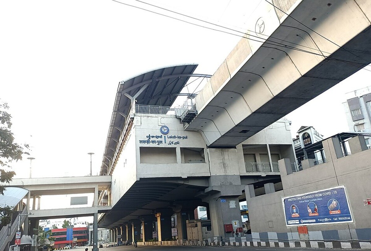 Lakdikapul Metro Station Mehdipatnam