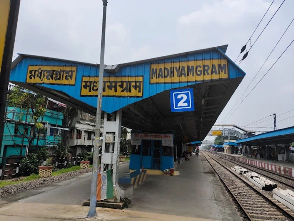 Madhyamgram Railway Station Madhyamgram