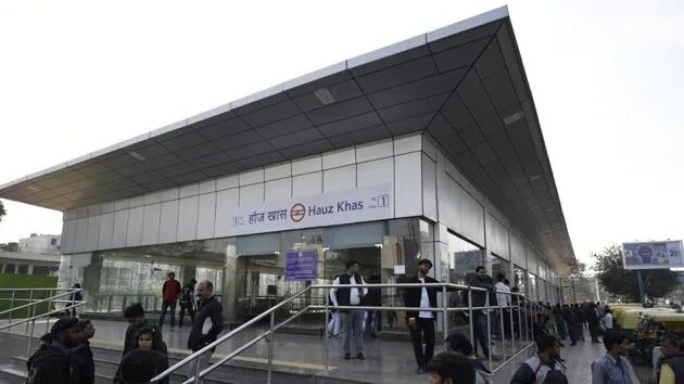 Metro Station Hauz Khas Hauz Khas