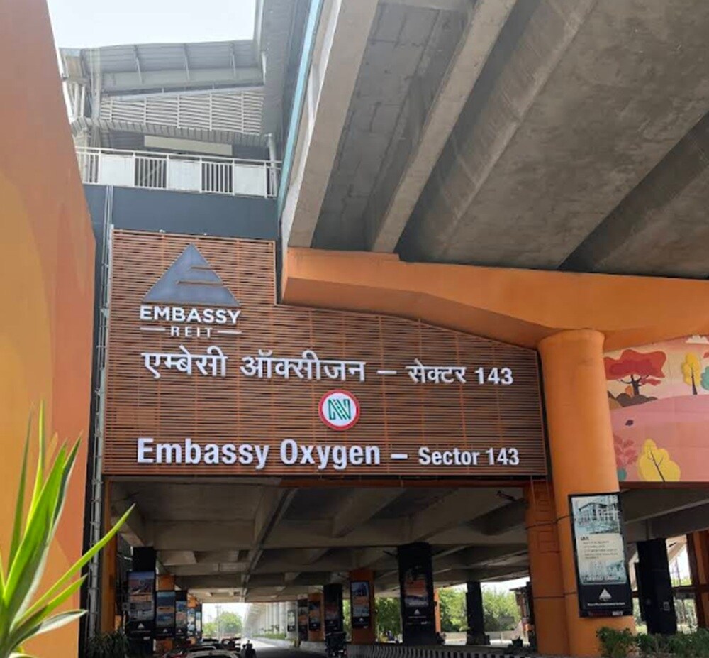 Metro Station Sector 143 Sector 143