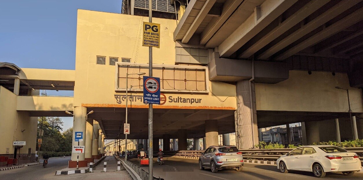 Metro Station Sultanpur Sultanpur
