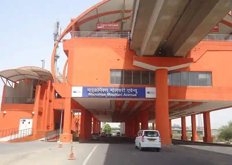 Moulsari Avenue Metro Station Sector 22