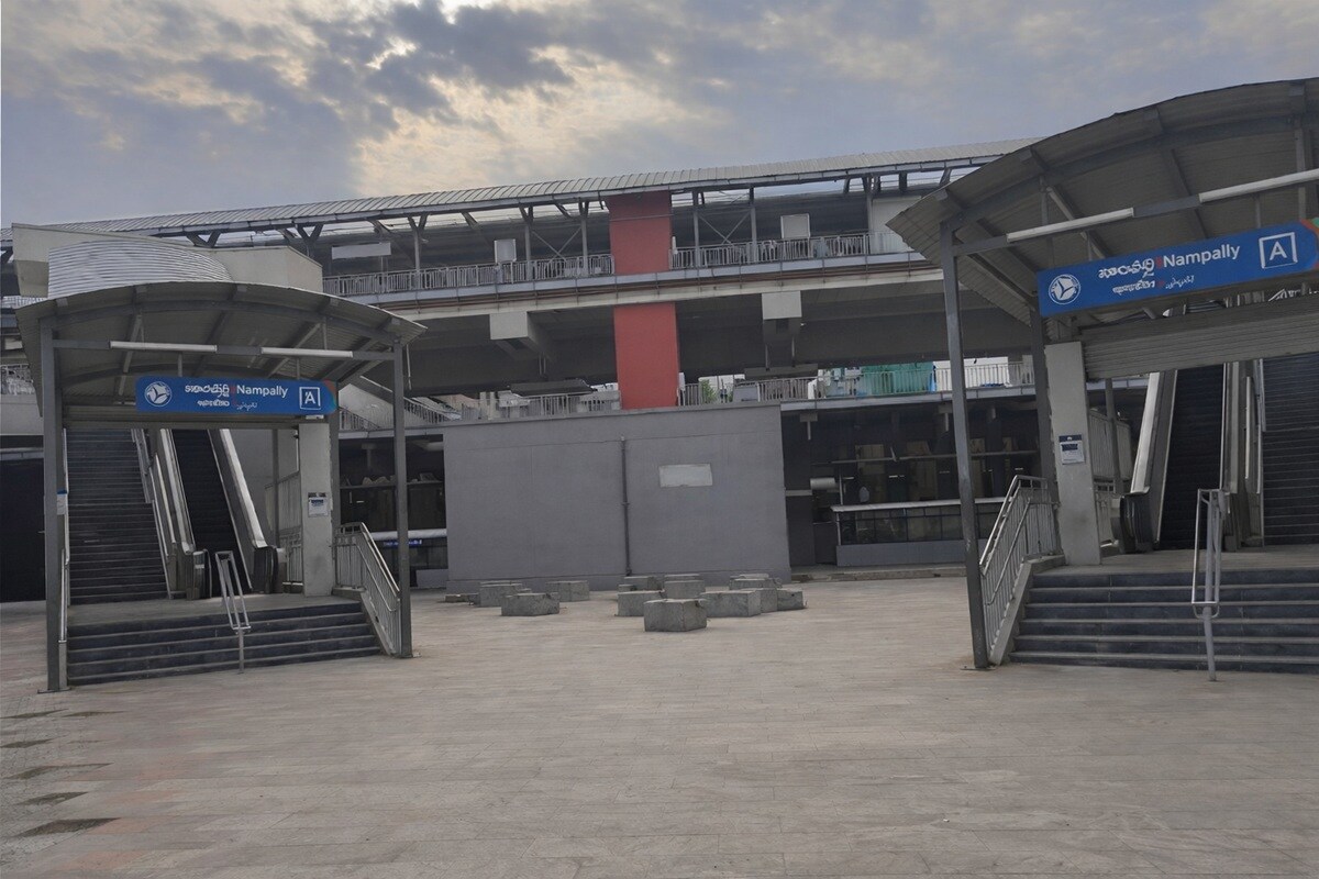 Nampally Metro Station Koti
