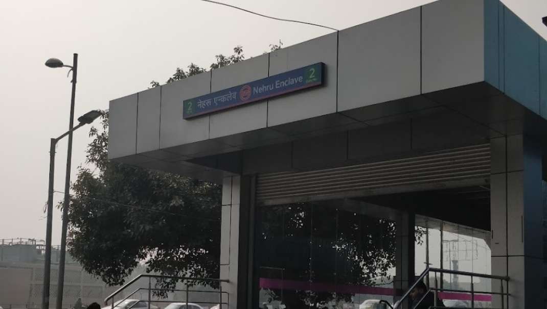 Nehru Enclave Metro Station,  Greater Kailash
