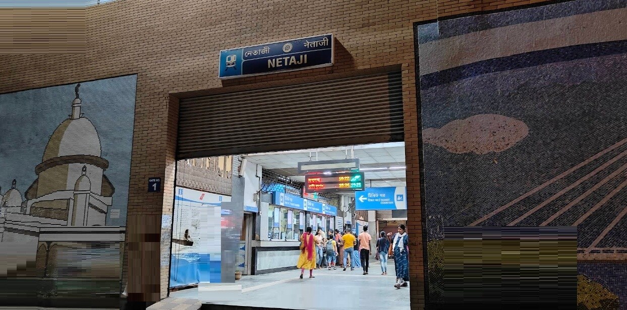 Netaji Metro Station Ashok Nagar
