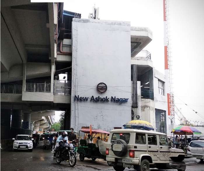 New Ashok Nagar Metro Station,  New Ashok Nagar