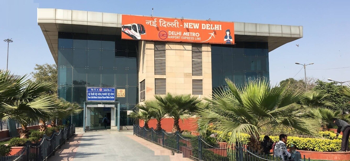 New Delhi Metro Station Ajmeri Gate