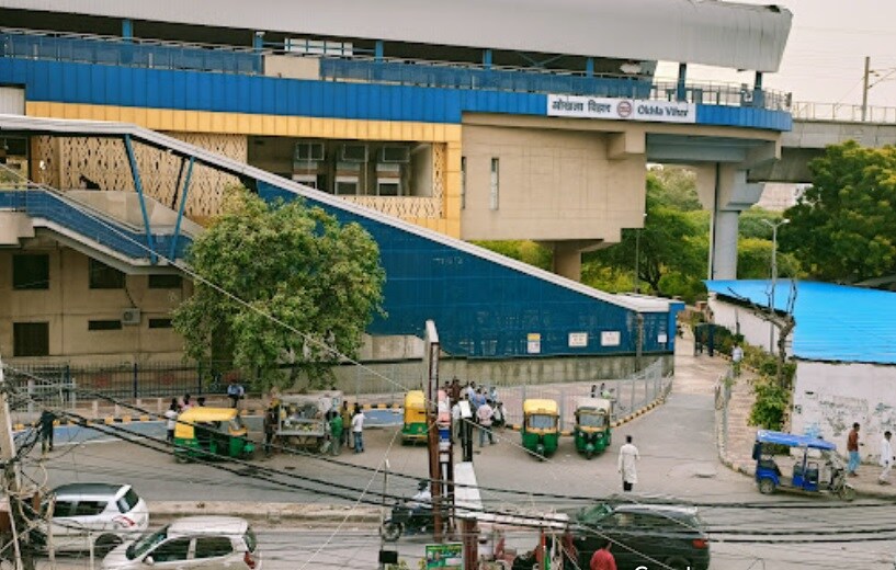 Okhla Vihar Metro Station Okhla