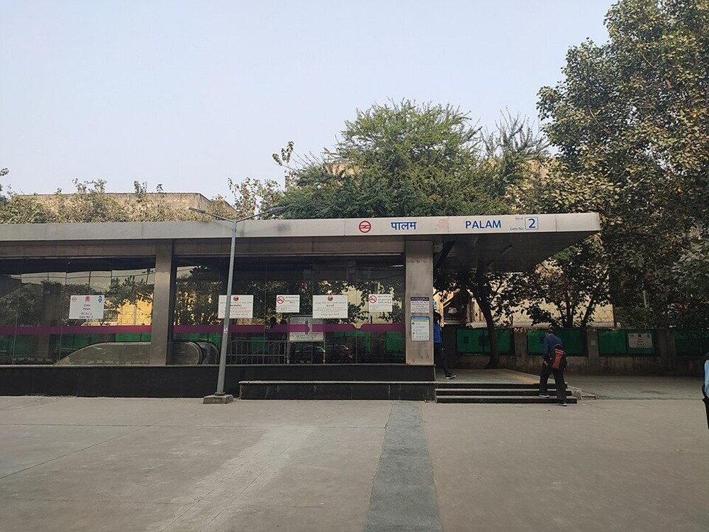 Palam Metro Station Palam