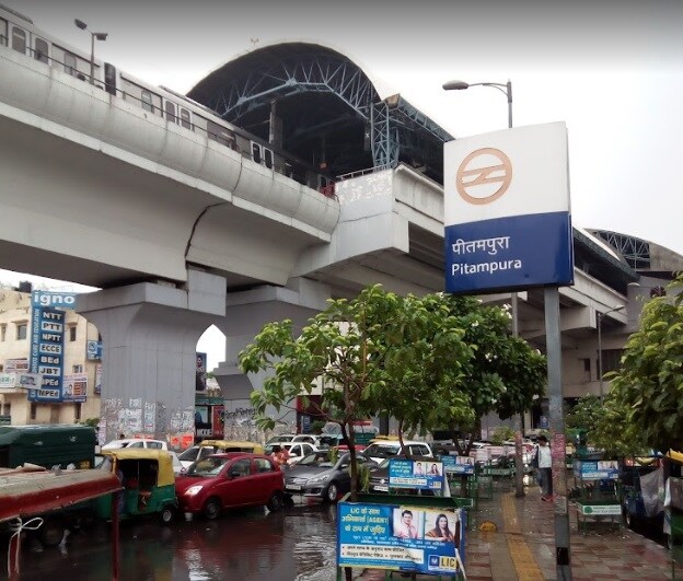 Pitampura Metro Station Pitampura