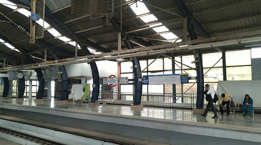 Preet Vihar Metro Station Preet Vihar