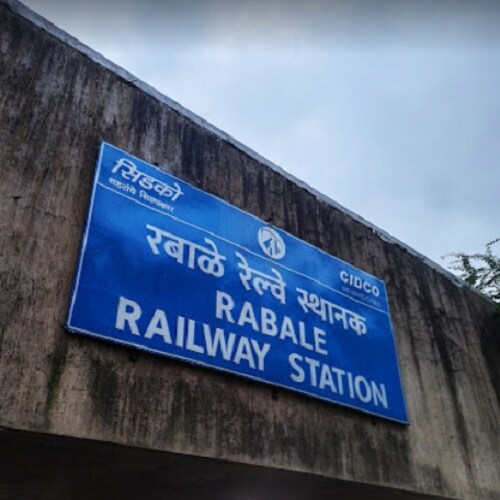 Rabale Railway Station Rabale