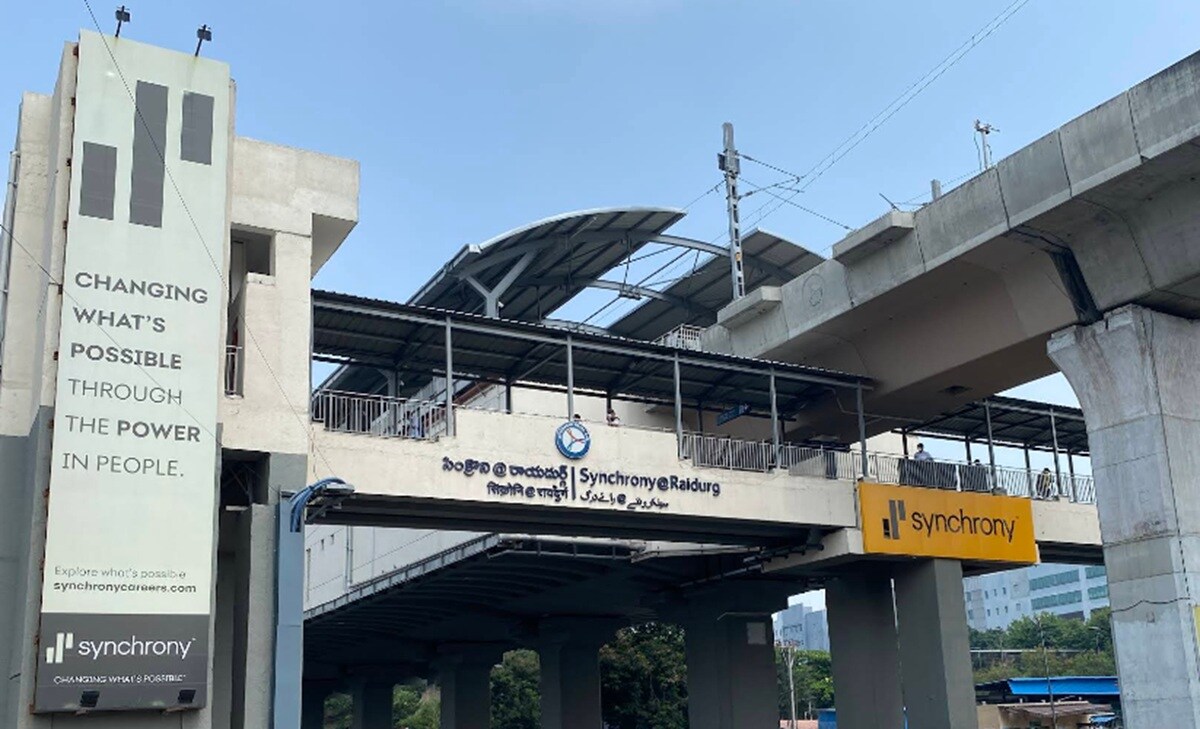 Raidurg Metro Station Indira Nagar