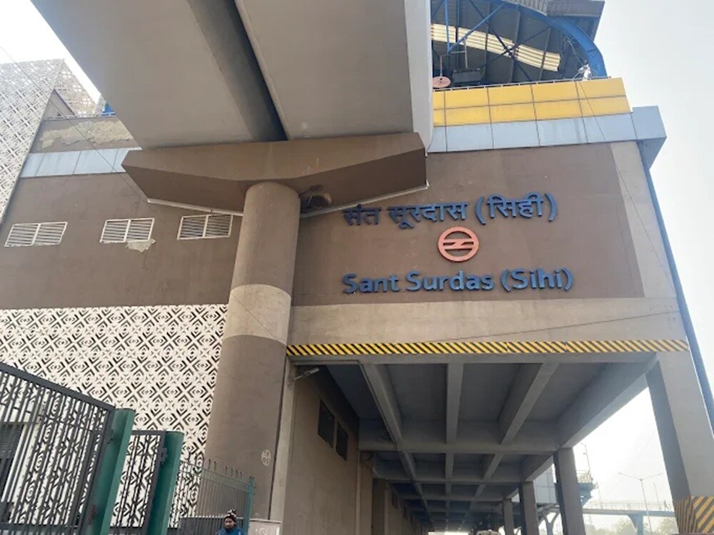 Sant Surdas Metro Station Sector 6