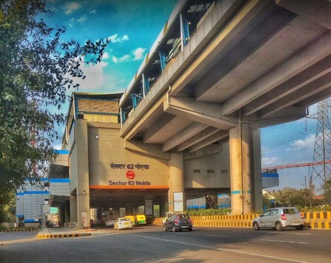 Sector 62 Metro Station Sector 62