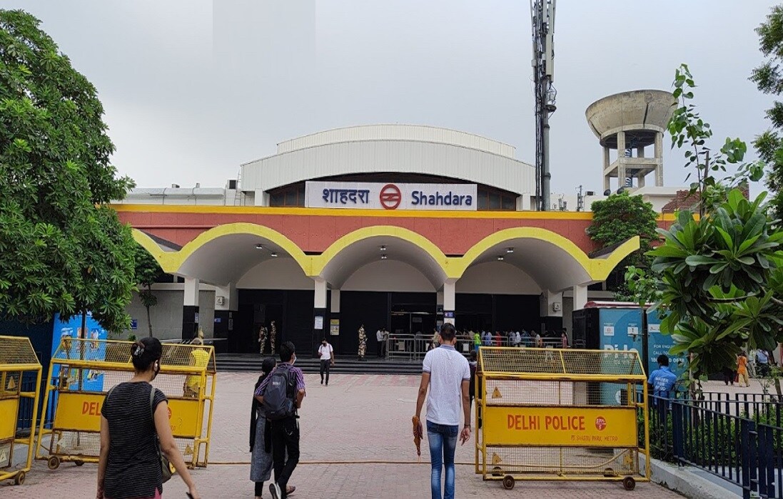 Shahdara Metro Station Shahdara