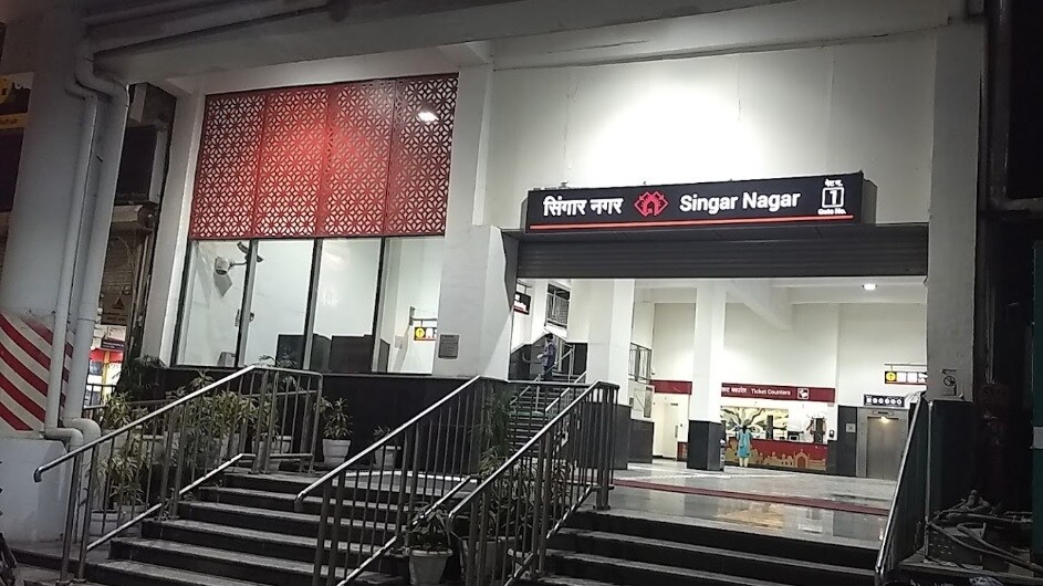 Singar Nagar Metro Station VIP Road