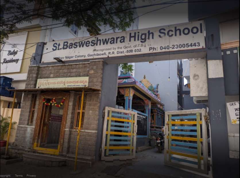 St Basaweshwara High School,  Gachibowli