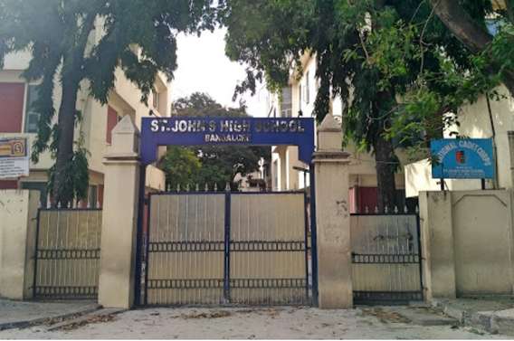 St Johns High School, Frazer Town, Bangalore