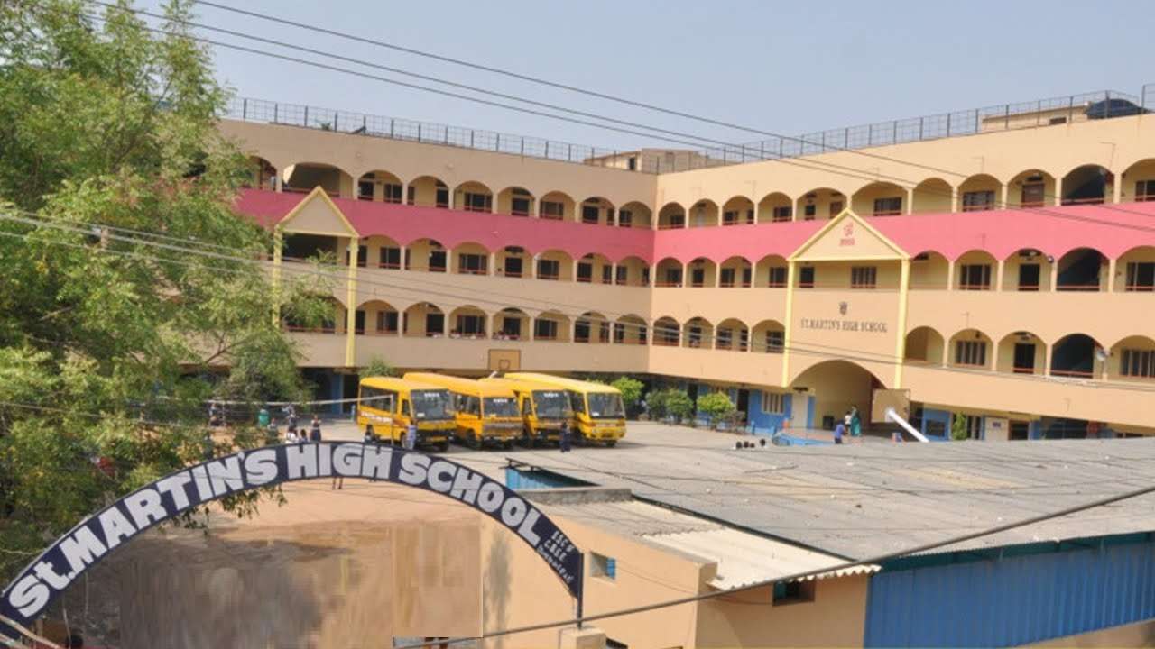 St Martins High School,  Miyapur