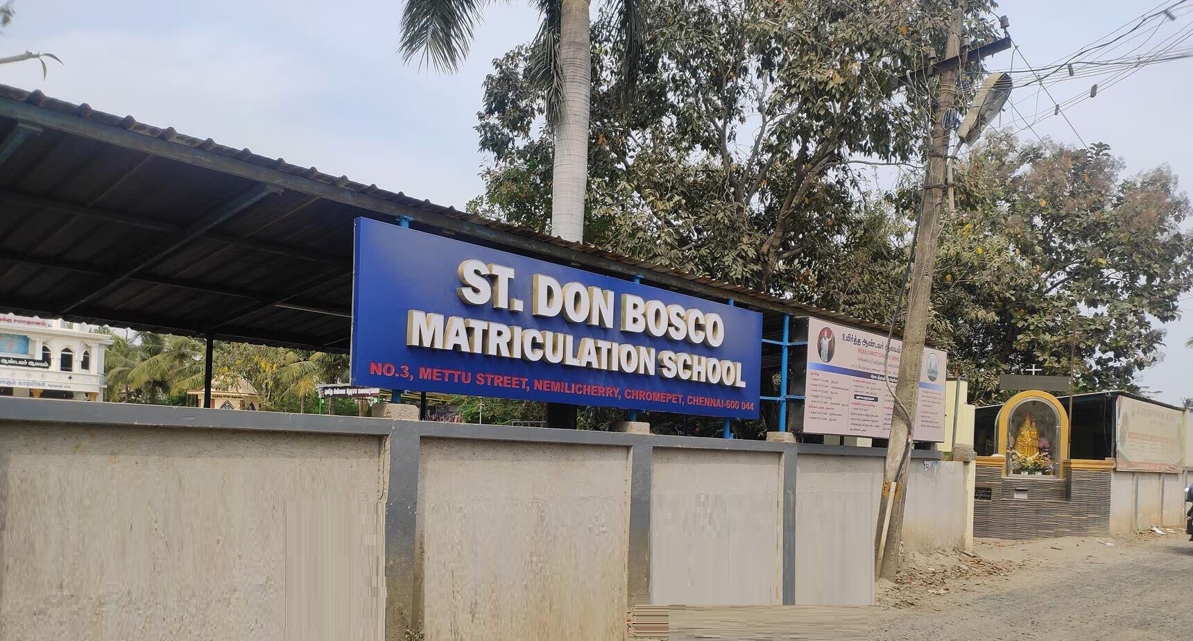 StDon Bosco Matriculation School Chromepet