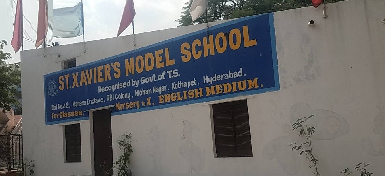 StXaviers Model School Kothapet