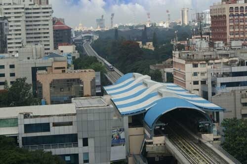 Trinity Metro Station Mahatma Gandhi Road