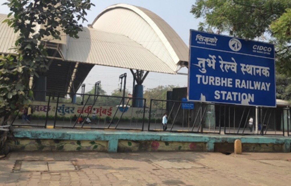 Turbhe Railway Station Turbhe