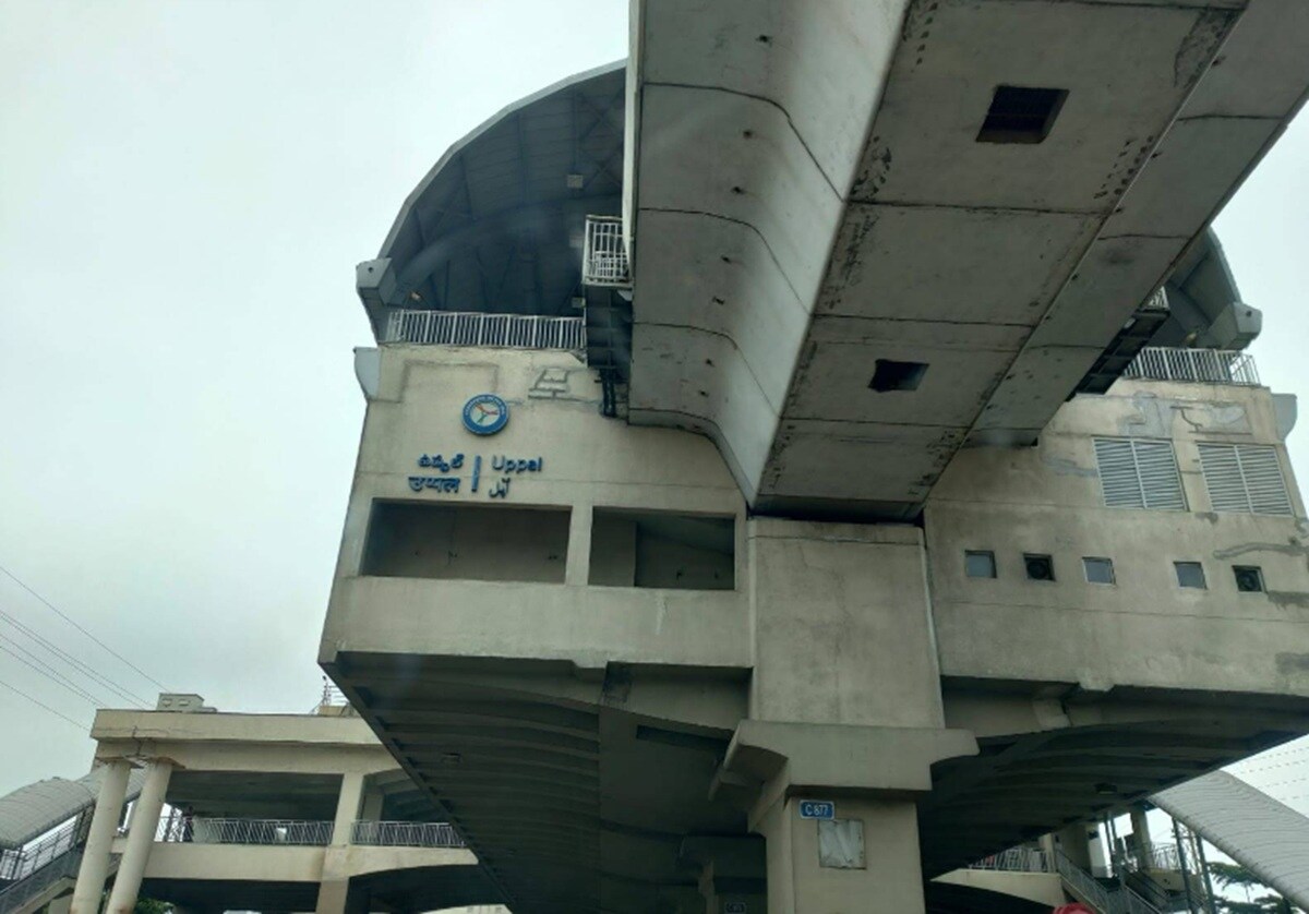 Uppal Metro Station Uppal