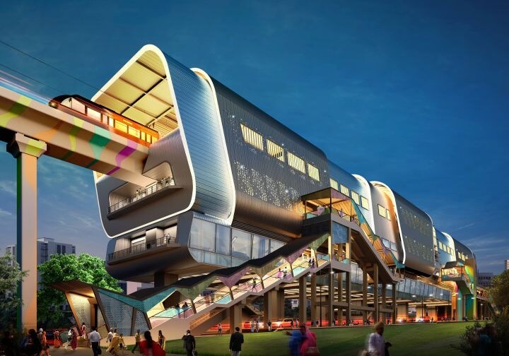 Vanaz Metro Station Kothrud