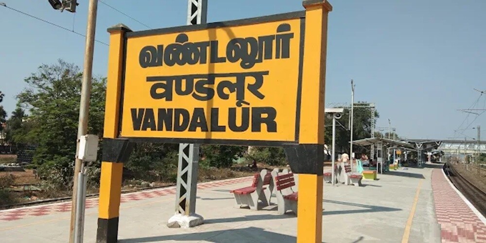 Vandalur Railway Station Vandalur