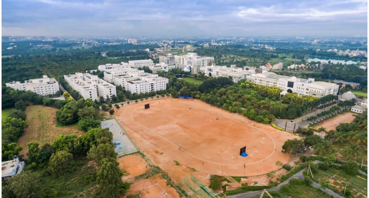 Srinivasa Nagar_a large building with a lot of trees