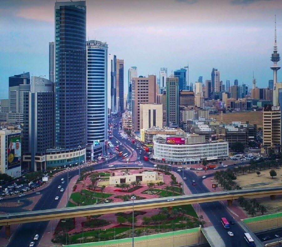 Rithala_a cityscape of a city at night