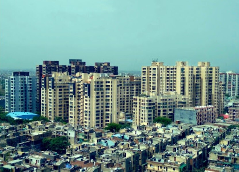 Amarpali_a city with a lot of tall buildings