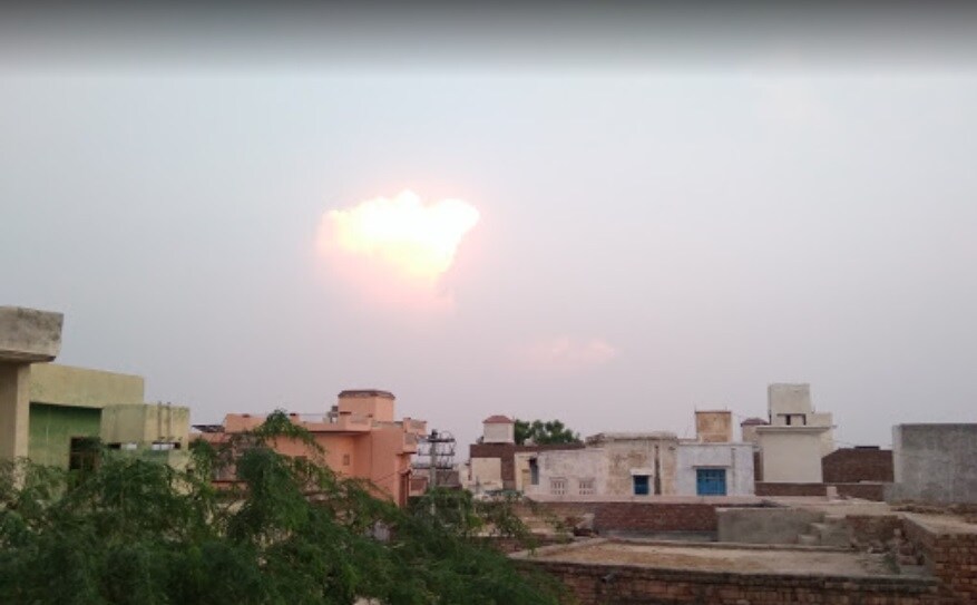 Jamalpur_the sun is setting on a cloudy day